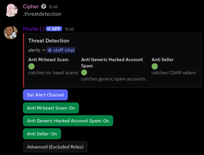 The new unified threat detection panel